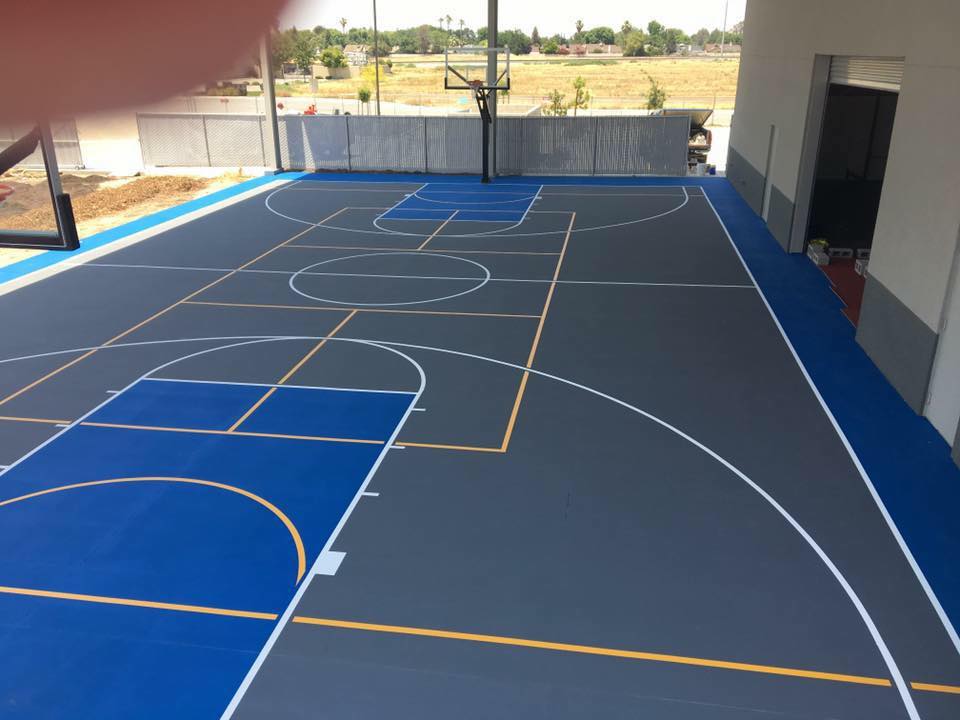 Fresno and Clovis Basketball Courts by Courts and Greens in Bakersfield